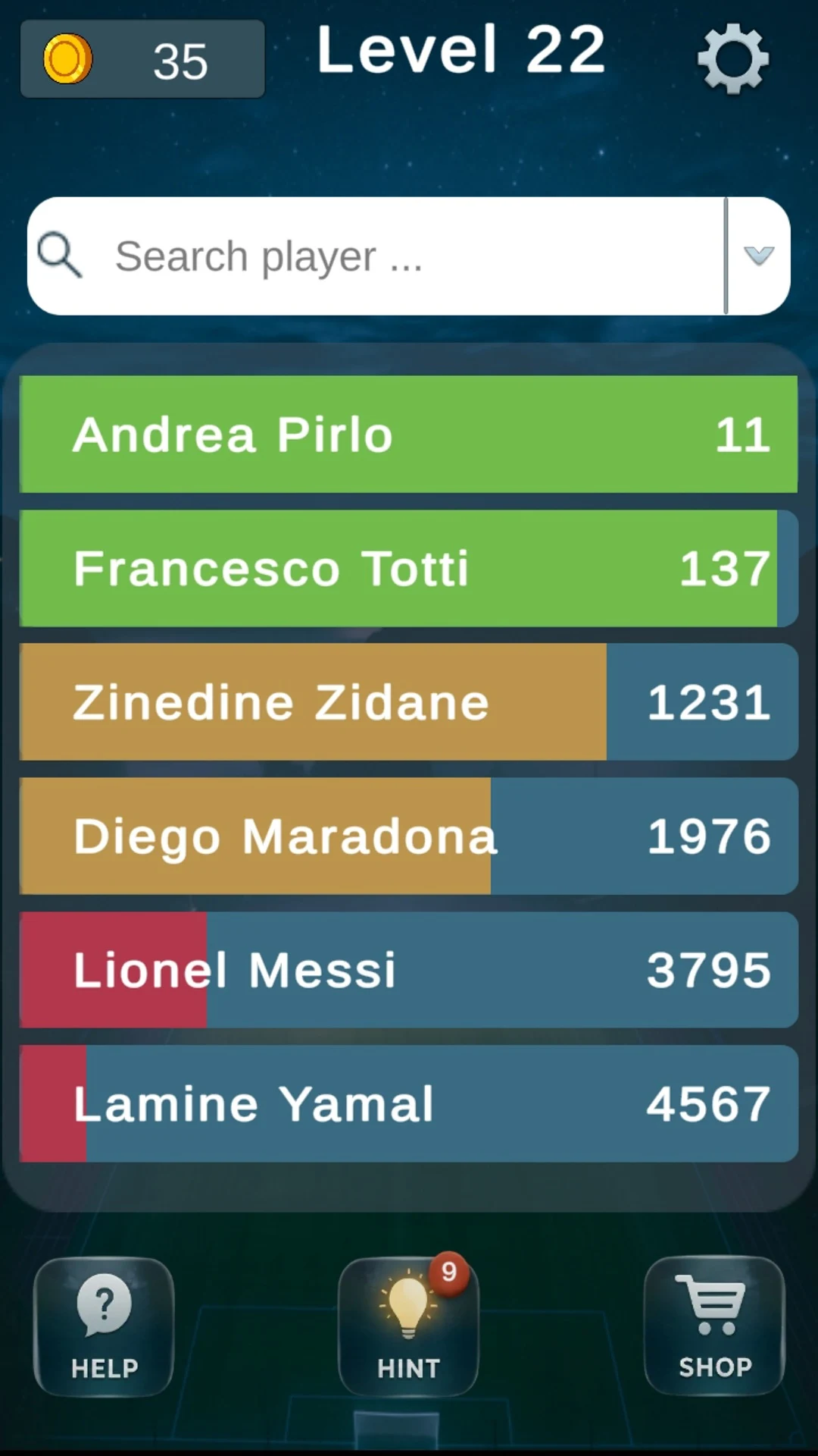 Contexto Football Quiz screenshot