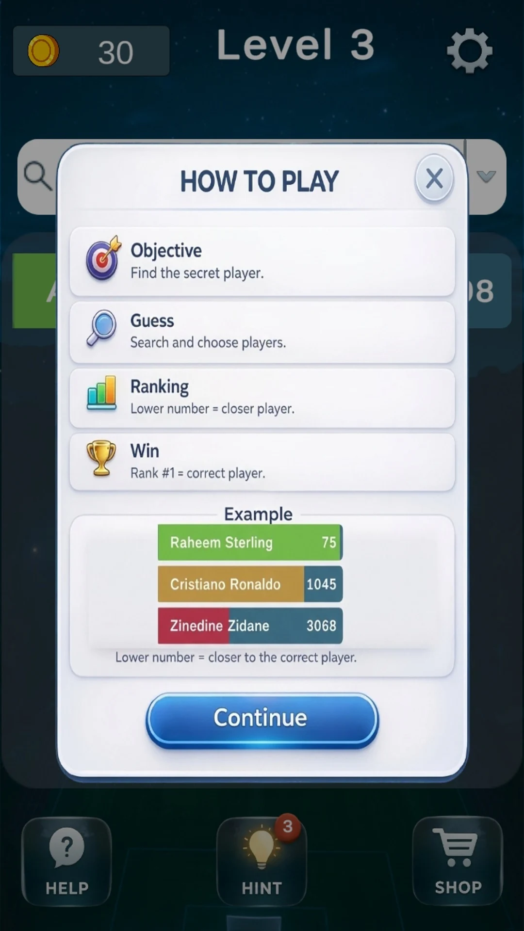 Contexto Football Quiz screenshot