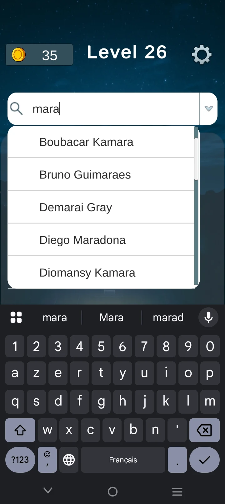 Contexto Football Quiz screenshot